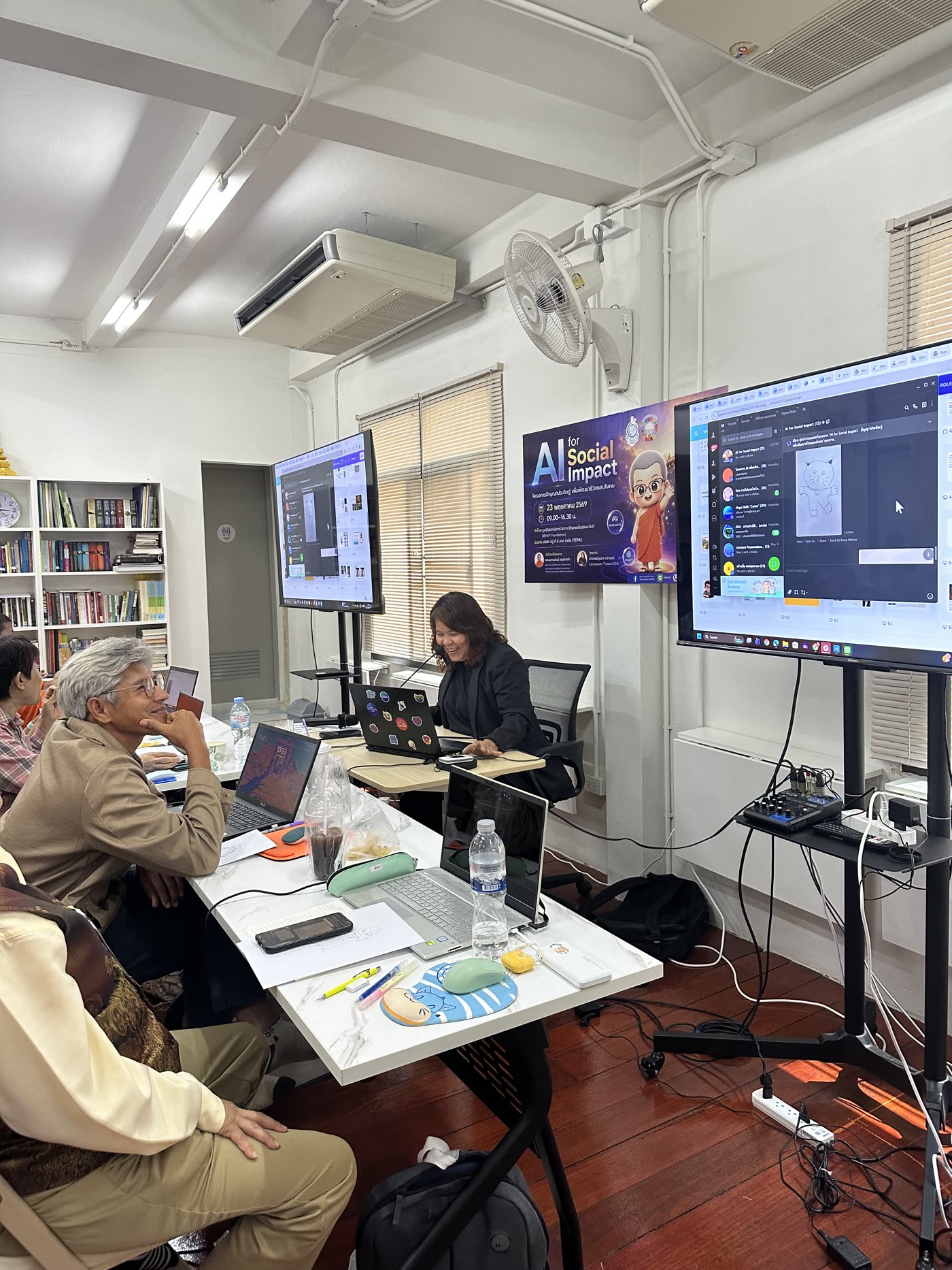 ภาพบรรยากาศการอบรม AI for Social Impact ครั้งที่ 1 ลำดับที่ 19