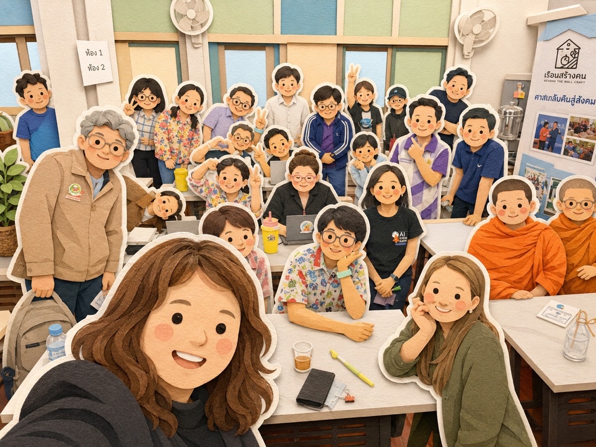 ตัวอย่างผลงานภาพจากผู้เข้าอบรม