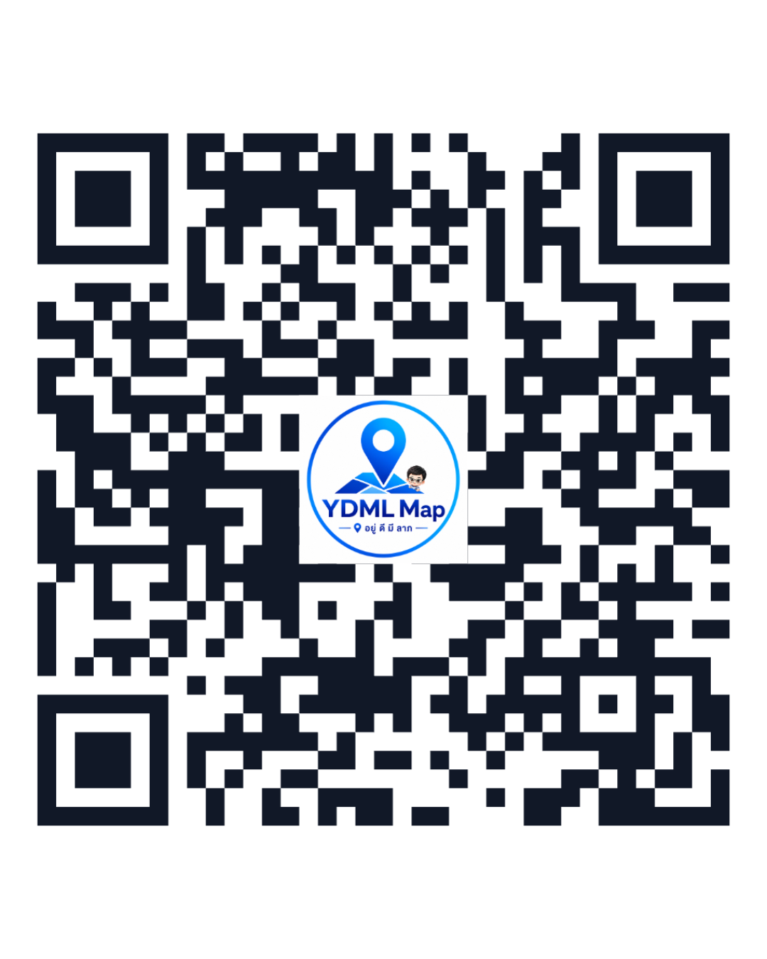 QR Code แผนที่ YDML