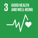 ไอคอน SDG 3: Good Health and Well-Being